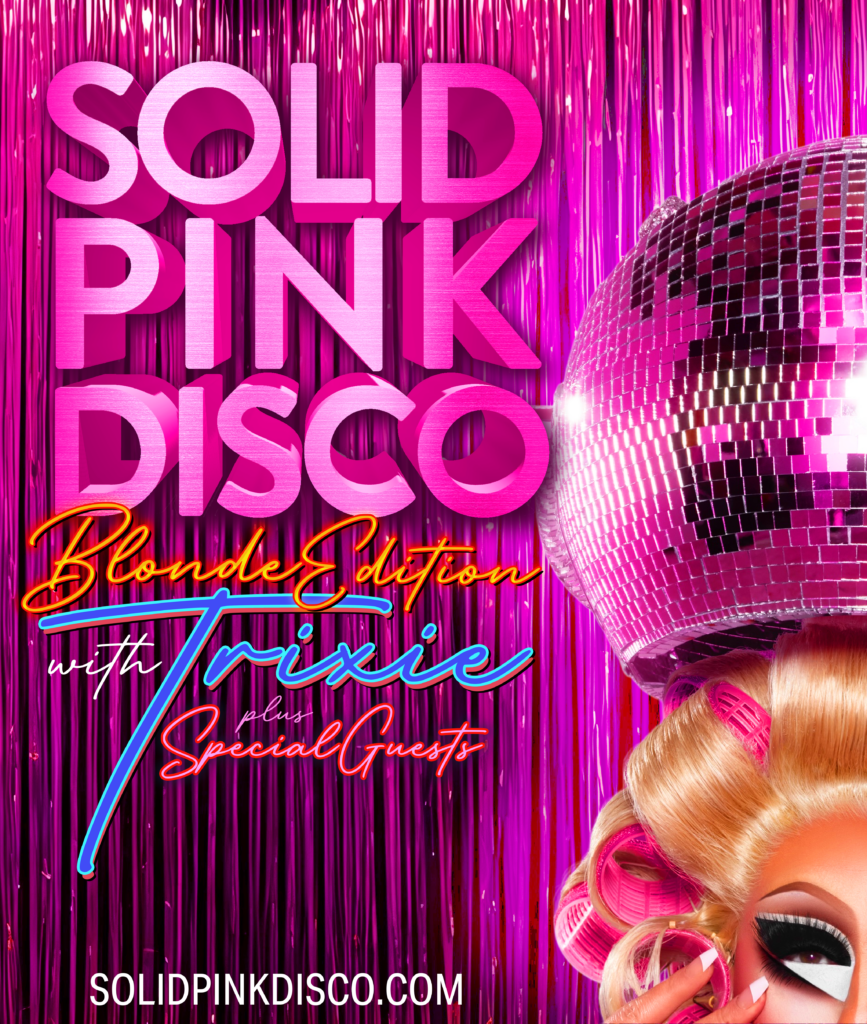 Solid Pink Disco 2025 Tour Flyer